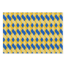 Set van 3 bloemige en geometrische Inpakpapier
