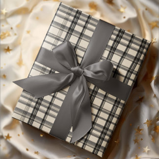 Set van 3 Country Christmas Wrapping Papers Inpakpapier Vel