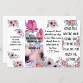 Set van 4 Christelijke Bladwijzer (Voorkant / Achterkant)