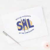 Set van 4 Ovale SHL-stickers Sticker (Envelop)