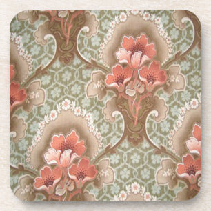 Set van 6 Art Nouveau onderzetters