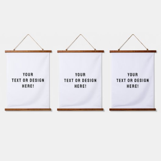 Set van drie aangepaste hangende wandtapijten hangend wandkleed (Driedubbel)