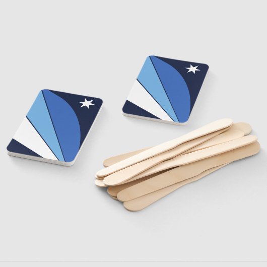 Set van hand fans met vlag van Columbia, SC Handwaaier (Niet-gemonteerd)