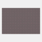 Set van ingewikkelde bloeiende design - inpakpapie inpakpapier vel (Voorkant)