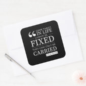 Set van stickers w / "Kan niet worden vastgesteld" (Envelop)