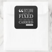 Set van stickers w / "Kan niet worden vastgesteld" (Tas)