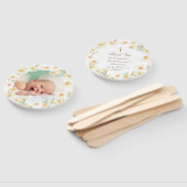 set van tien madeliefjes lijst Doop Handwaaier (Niet-gemonteerd)