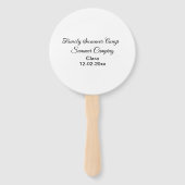 Set ventilatoren handwaaier (Achterkant)