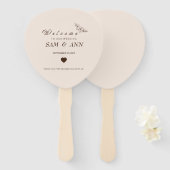 Set ventilatoren handwaaier (Voorkant en achterkant)