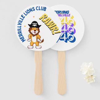 Set ventilatoren handwaaier