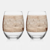 Set Wine Stemless Cowboy Verres Vaisselle (Gauche)