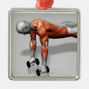 Setanta Push Up Metalen Ornament