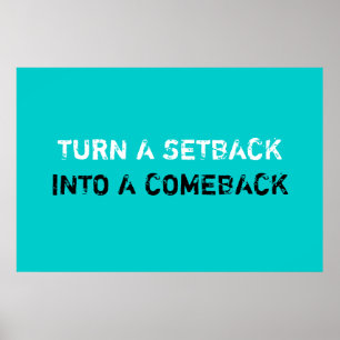 Setback Comeback Poster
