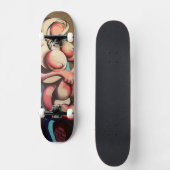 SETback door: Albert Riddle schaats board Skateboard (Voorkant)