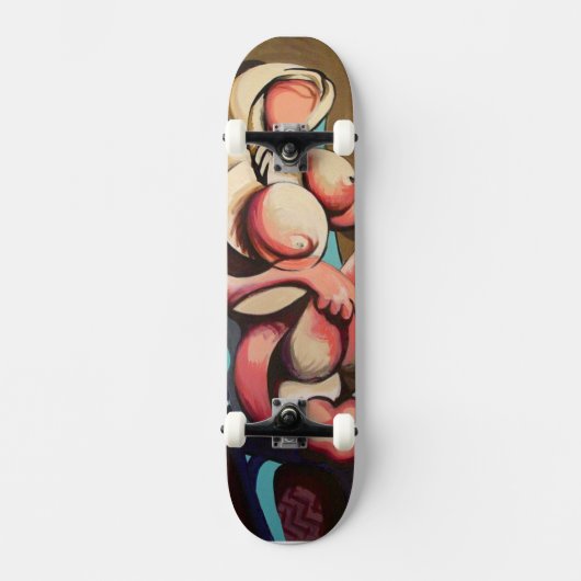 SETback door: Albert Riddle schaats board Skateboard (Voorkant)