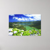 Sete Cidades, Azoren Canvas Afdruk (Voorkant)