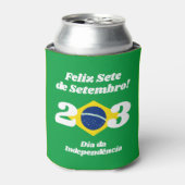 Sete de Setembro Onafhankelijkheidsdag Brazilië Vl Blikjeskoeler (Blikje Voorkant)