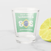 Sete de Setembro Onafhankelijkheidsdag Brazilië Vl Shot Glas (Achterkant)