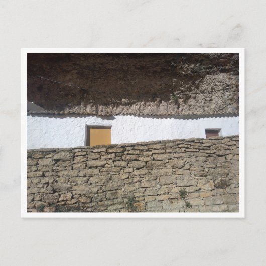 Setenil de las Bodegas, Andalusië (Spanje) Briefkaart (Voorkant)