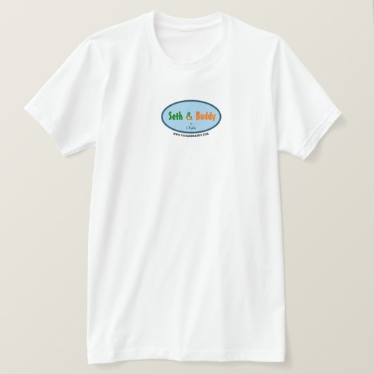 Seth en Buddy logo shirt (Design voorkant)