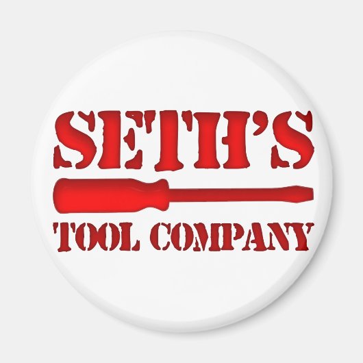 Seth's Tool Company Magneet (Voorkant)