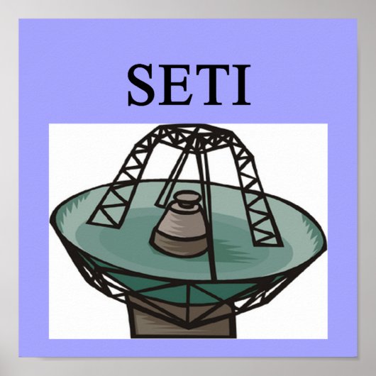 SETI POSTER (Voorkant)