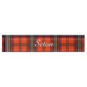 Seton clan Pset Scottish tartan Naambordje (Voorkant)