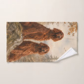 Setter irlandais (Serviette à main)