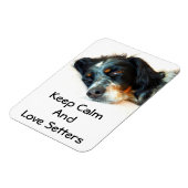 Setter Liefde Fotomagneet Magneet (Linkerzijde)