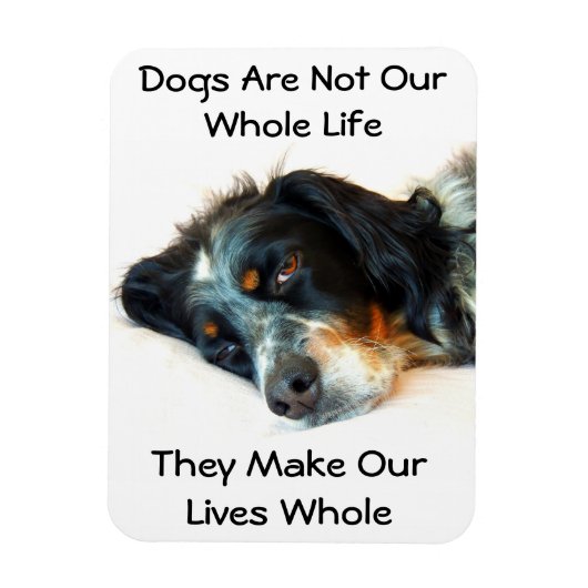 Setter Liefde Fotomagneet Magneet (Verticaal)