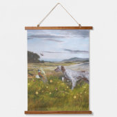 Setters Art Hanging Tapestry Hangend Wandkleed (Voorkant)