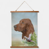 Setters Art Hanging Tapestry Hangend Wandkleed (Voorkant 2)