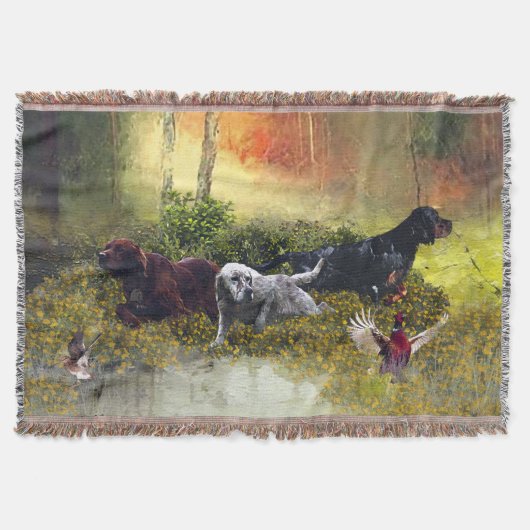 Setters Family Deken (Voorkant)