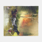 Setters Family Fleece Deken (Voorkant (Horizontaal))