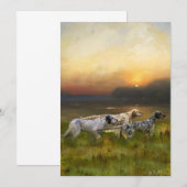 Setters Family Kaart (Voorkant / Achterkant)