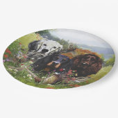 Setters Family Papieren Bordje (Gekanteld)