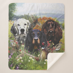 Setters Family Sherpa Deken