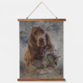 Setters Kunst Hangend Wandkleed (Voorkant)
