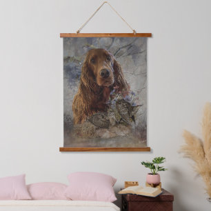 Setters Kunst Hangend Wandkleed