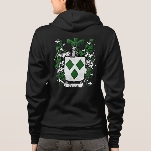 Settle Coat of Arms Vrouwen Hoodie (Achterkant)