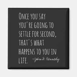 Settling for Second Magneet