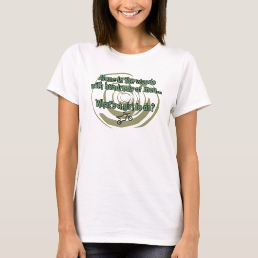 Seul dans le T-shirt des bois (Devant)