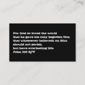 Seul Jésus Peut Réparer Toute Cette Carte D'Appel (Dos)