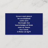 Seul Jésus Peut Vous Donner La Carte D'Appel De L' (Dos)