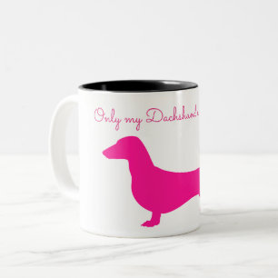 SEUL MON DACHSHUND COMPREND LA MUG