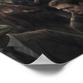 Seul parmi une autre affiche d'évolution (Coin)