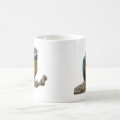 Seule tasse de perroquet orange (Centre)