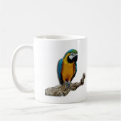 Seule tasse de perroquet orange (Gauche)