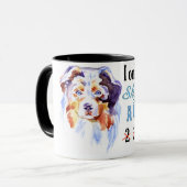 Seulement 1 tasse d'Australien de bleu de ciel (Devant gauche)