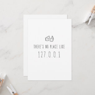 Seulement dans la carte de voeux de Silicon Valley